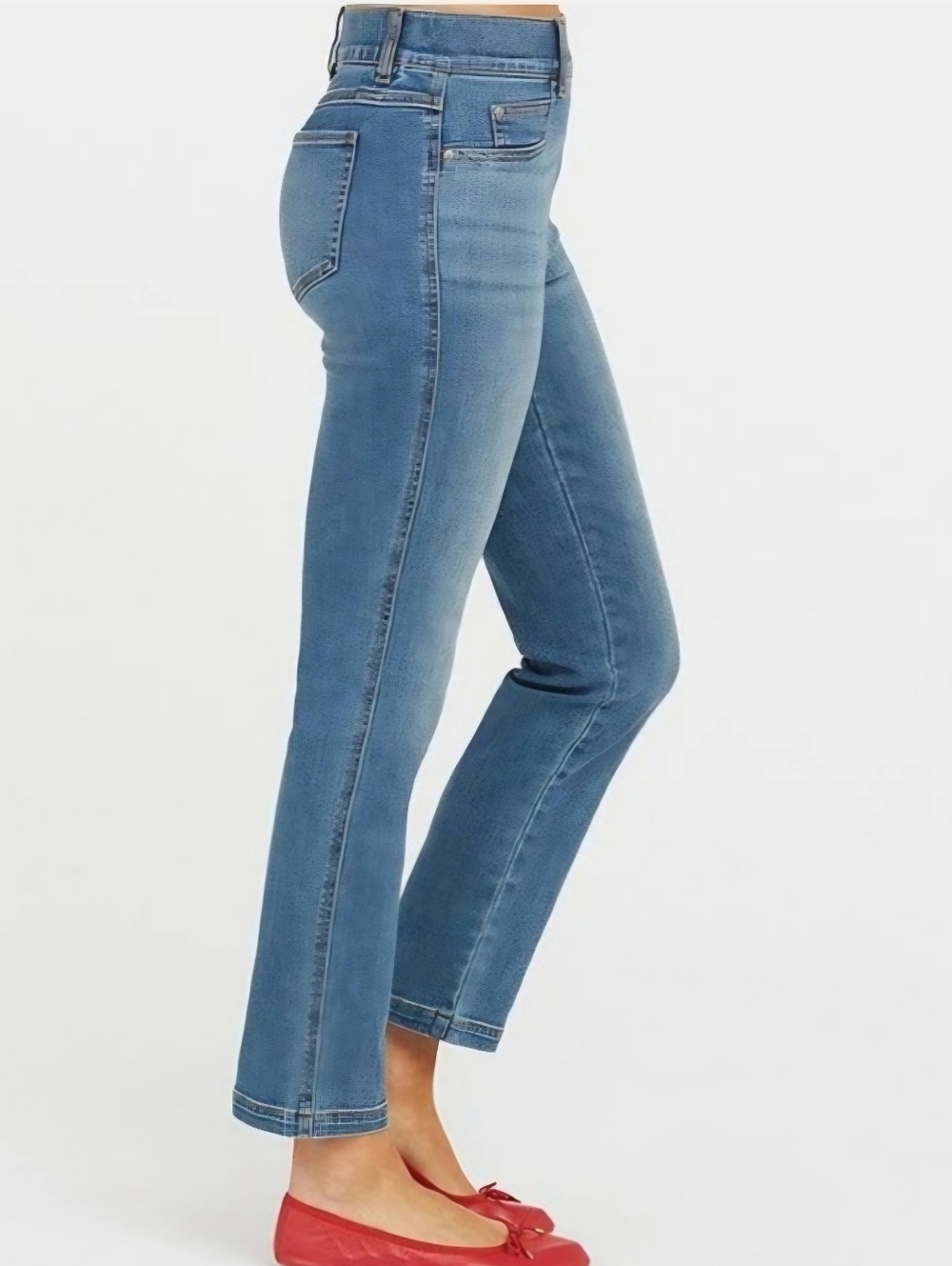 SPANXshape Everywear Pull-on Straight Leg 90s Jeans